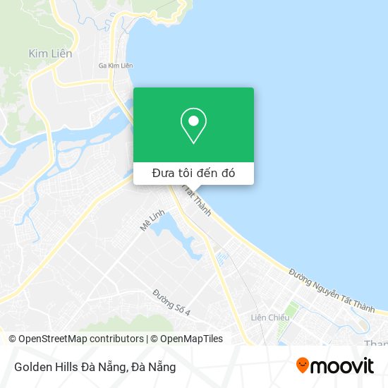 Bản đồ Golden Hills Đà Nẵng