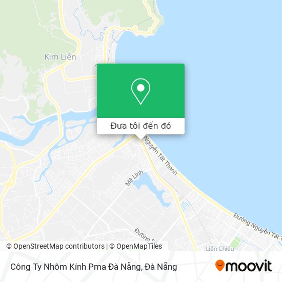 Bản đồ Công Ty Nhôm Kính Pma Đà Nẵng