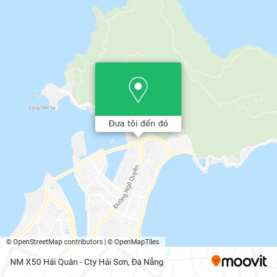 Bản đồ NM X50 Hải Quân - Cty Hải Sơn