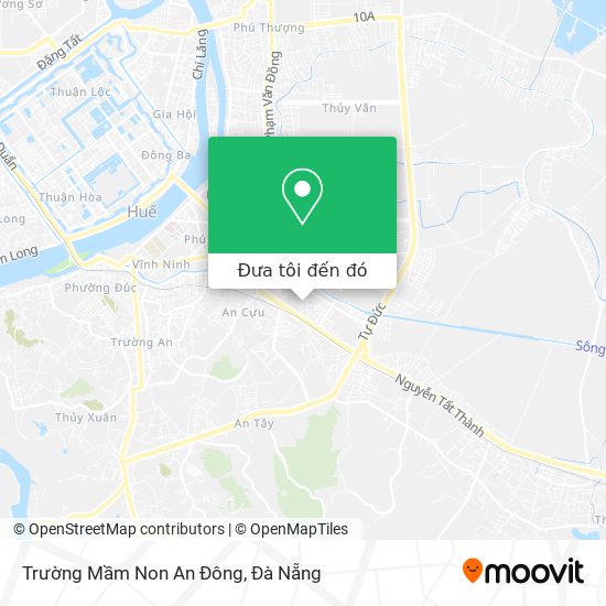 Bản đồ Trường Mầm Non An Đông