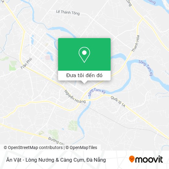 Bản đồ Ăn Vặt - Lòng Nướng & Càng Cụm