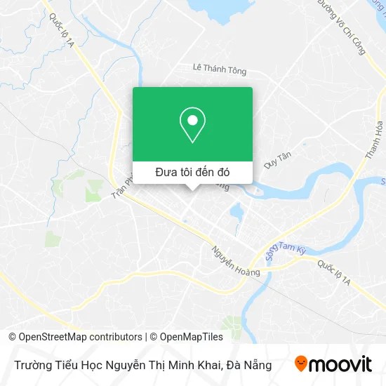 Bản đồ Trường Tiểu Học Nguyễn Thị Minh Khai