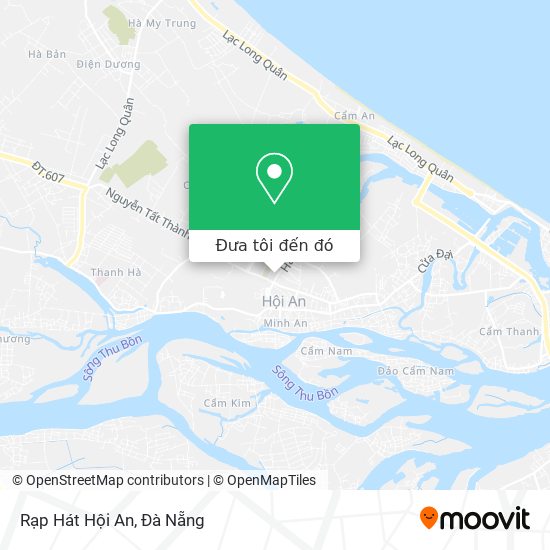 Bản đồ Rạp Hát Hội An
