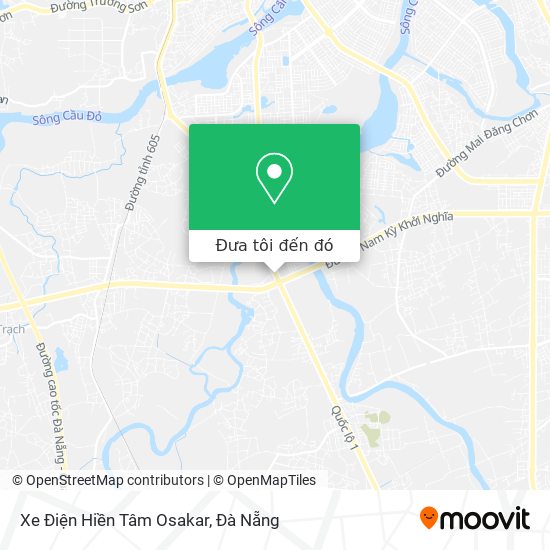 Bản đồ Xe Điện Hiền Tâm Osakar