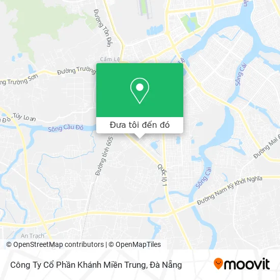 Bản đồ Công Ty Cổ Phần Khánh Miền Trung