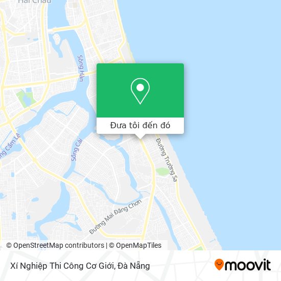 Bản đồ Xí Nghiệp Thi Công Cơ Giới