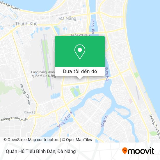 Bản đồ Quán Hủ Tiếu Bình Dân