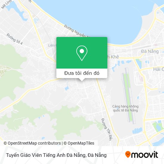 Bản đồ Tuyển Giáo Viên Tiếng Anh Đà Nẵng