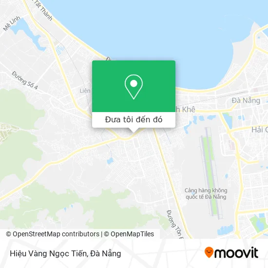 Bản đồ Hiệu Vàng Ngọc Tiến