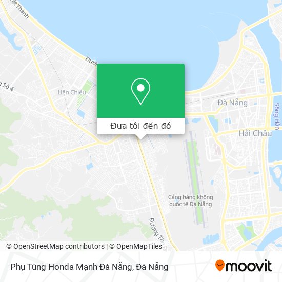 Bản đồ Phụ Tùng Honda Mạnh Đà Nẵng