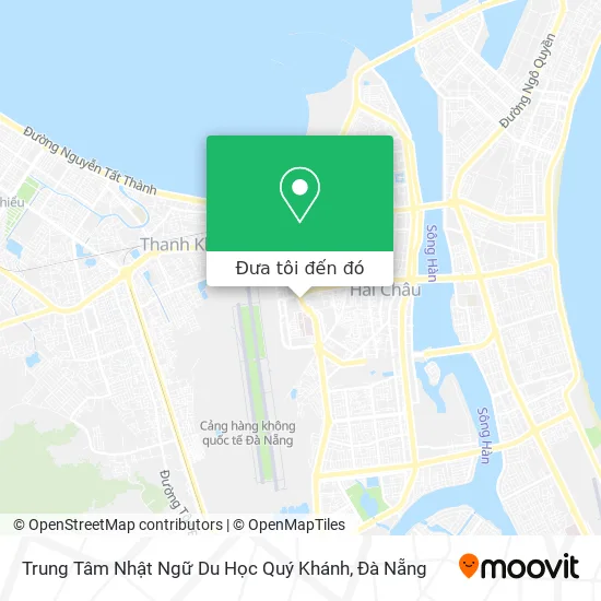 Bản đồ Trung Tâm Nhật Ngữ Du Học Quý Khánh