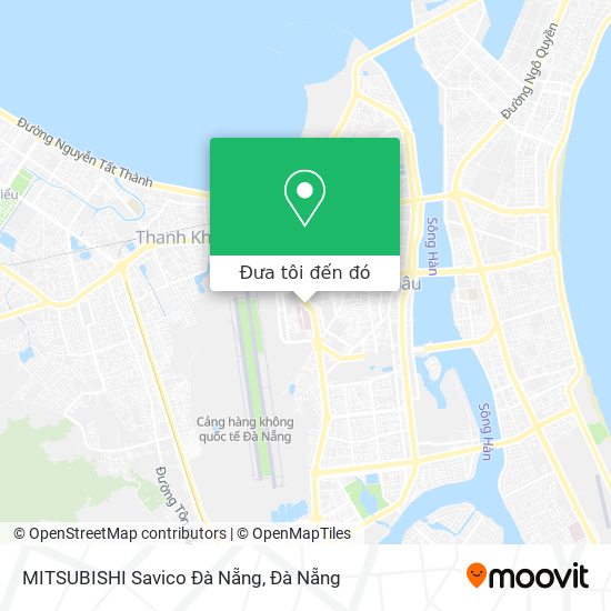 Bản đồ MITSUBISHI Savico Đà Nẵng