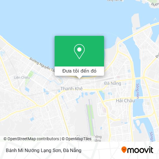 Bản đồ Bánh Mì Nướng Lạng Sơn