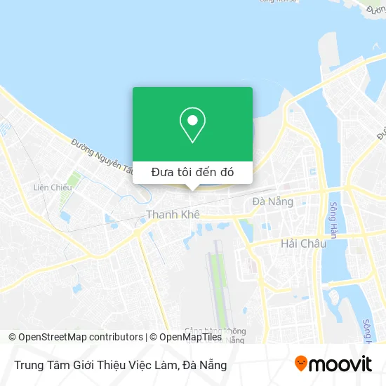 Bản đồ Trung Tâm Giới Thiệu Việc Làm