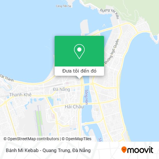 Bản đồ Bánh Mì Kebab - Quang Trung