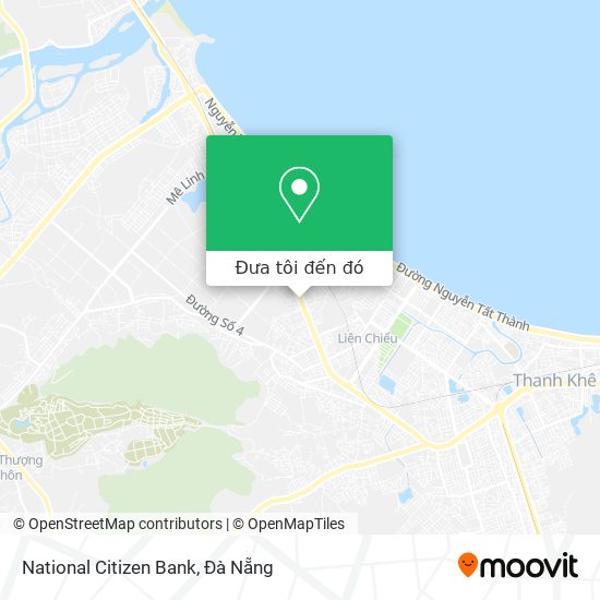 Bản đồ National Citizen Bank