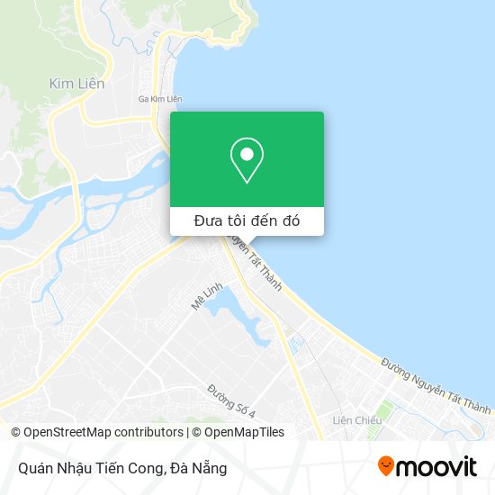 Bản đồ Quán Nhậu Tiến Cong