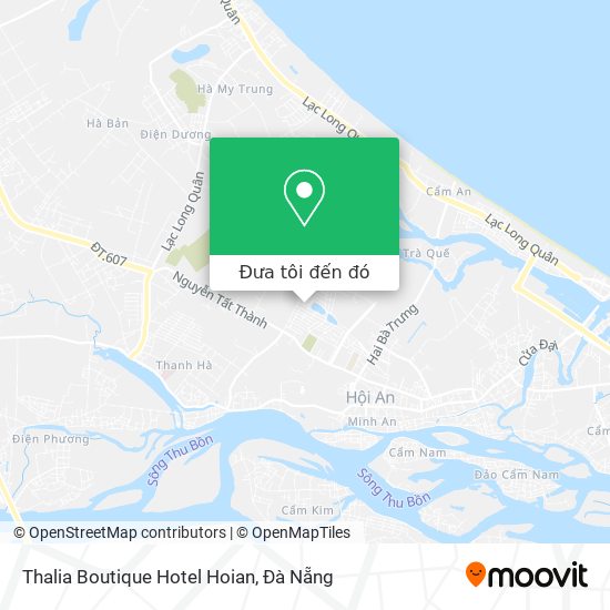 Bản đồ Thalia Boutique Hotel Hoian