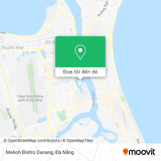 Bản đồ Melioh Bistro Danang