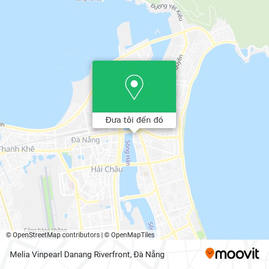 Bản đồ Melia Vinpearl Danang Riverfront
