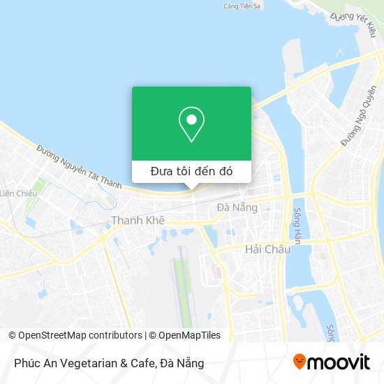 Bản đồ Phúc An Vegetarian & Cafe