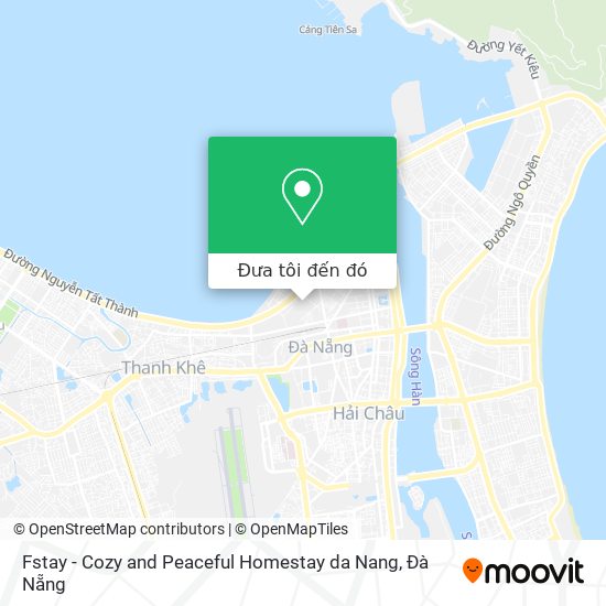 Bản đồ Fstay - Cozy and Peaceful Homestay da Nang