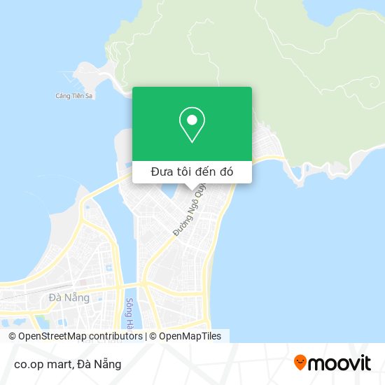 Bản đồ co.op mart