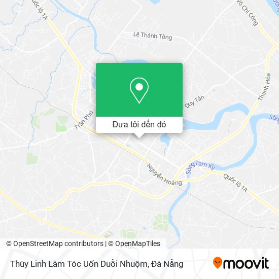 Bản đồ Thùy Linh Làm Tóc Uốn Duỗi Nhuộm