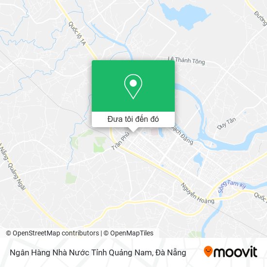 Bản đồ Ngân Hàng Nhà Nước Tỉnh Quảng Nam