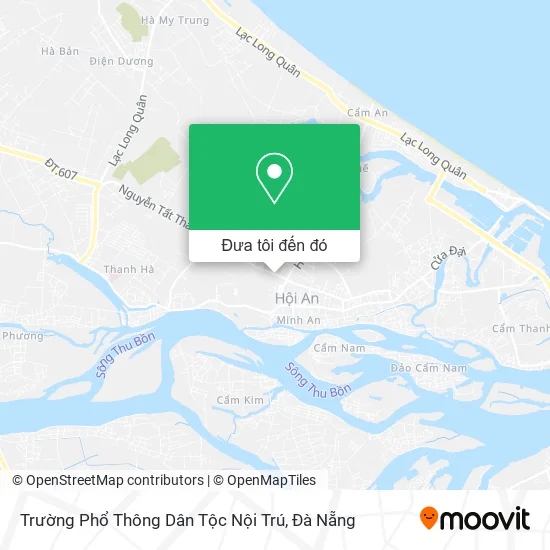 Bản đồ Trường Phổ Thông Dân Tộc Nội Trú