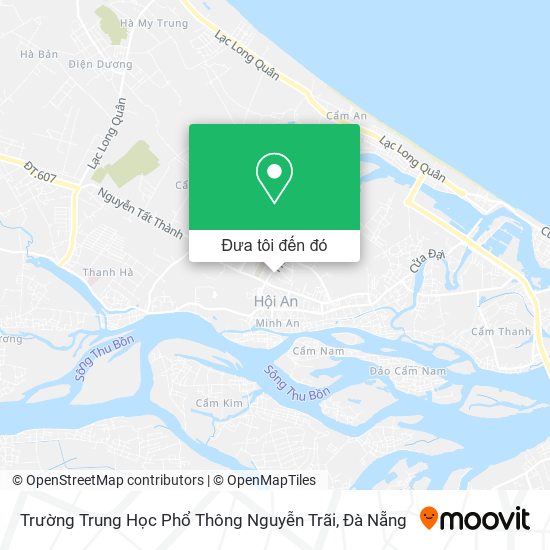 Bản đồ Trường Trung Học Phổ Thông Nguyễn Trãi