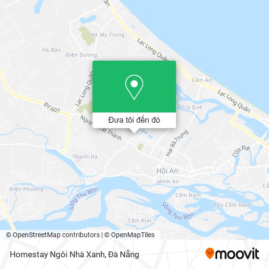 Bản đồ Homestay Ngôi Nhà Xanh