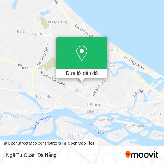 Bản đồ Ngã Tư Quán