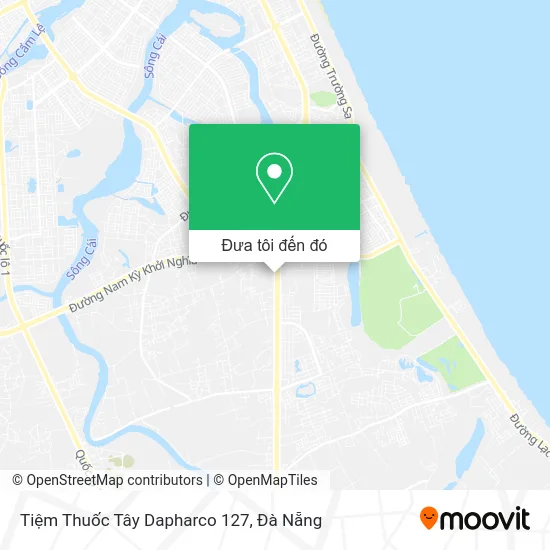 Bản đồ Tiệm Thuốc Tây Dapharco 127