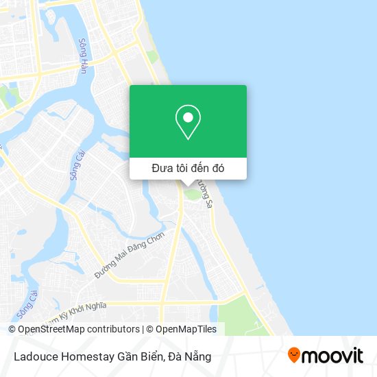 Bản đồ Ladouce Homestay Gần Biển