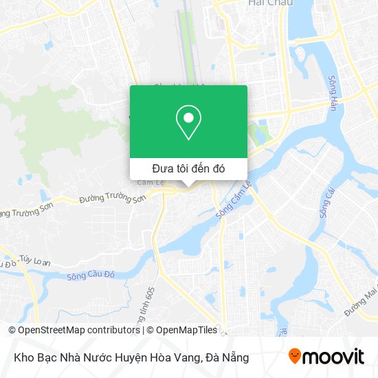 Bản đồ Kho Bạc Nhà Nước Huyện Hòa Vang