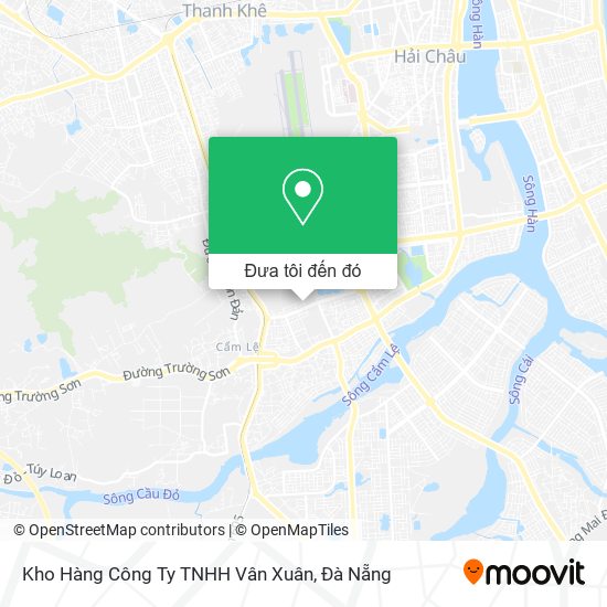 Bản đồ Kho Hàng Công Ty TNHH Vân Xuân