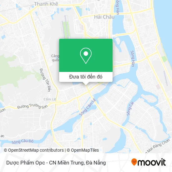 Bản đồ Dược Phẩm Opc - CN Miền Trung
