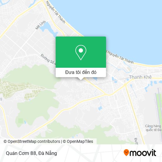 Bản đồ Quán Cơm 88