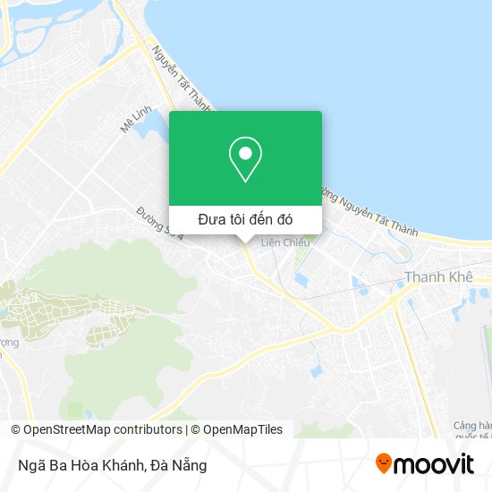 Bản đồ Ngã Ba Hòa Khánh