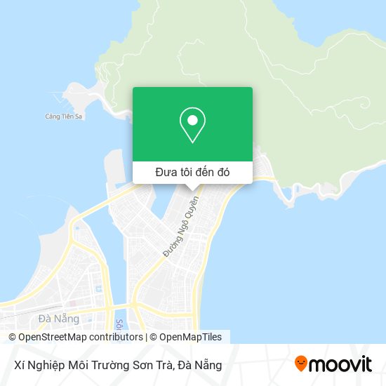Bản đồ Xí Nghiệp Môi Trường Sơn Trà