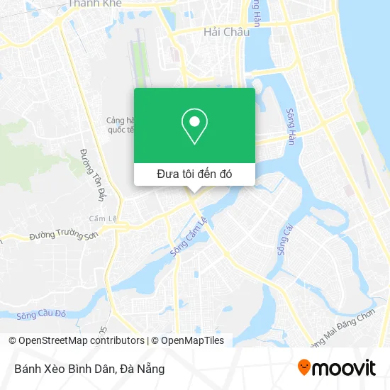 Bản đồ Bánh Xèo Bình Dân