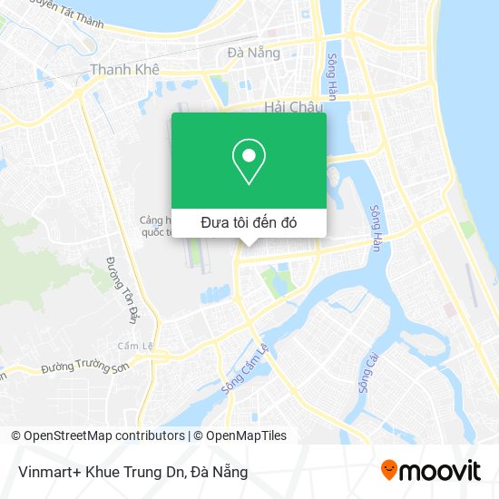 Bản đồ Vinmart+ Khue Trung Dn