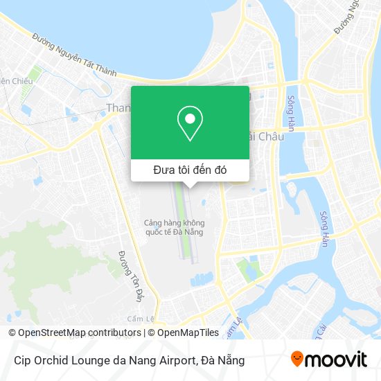 Bản đồ Cip Orchid Lounge da Nang Airport