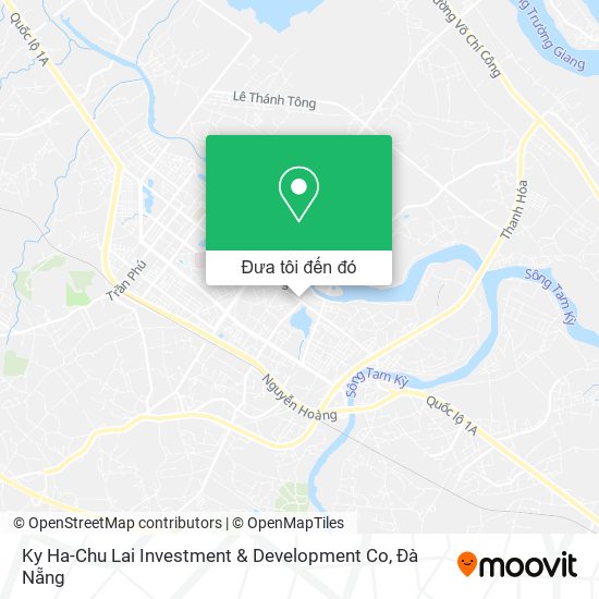 Bản đồ Ky Ha-Chu Lai Investment & Development Co