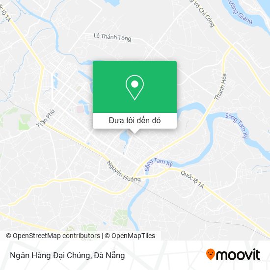 Bản đồ Ngân Hàng Đại Chúng