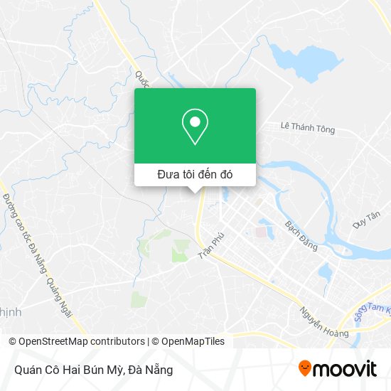 Bản đồ Quán Cô Hai Bún Mỳ