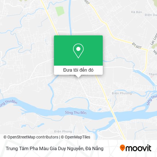 Bản đồ Trung Tâm Pha Màu Gia Duy Nguyễn
