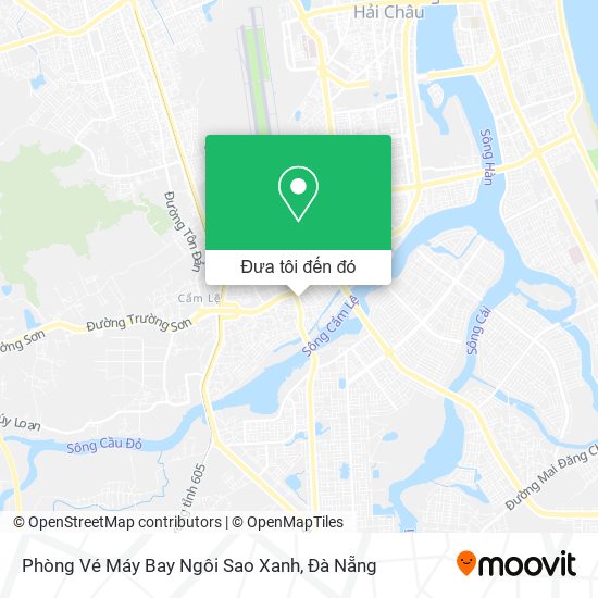 Bản đồ Phòng Vé Máy Bay Ngôi Sao Xanh