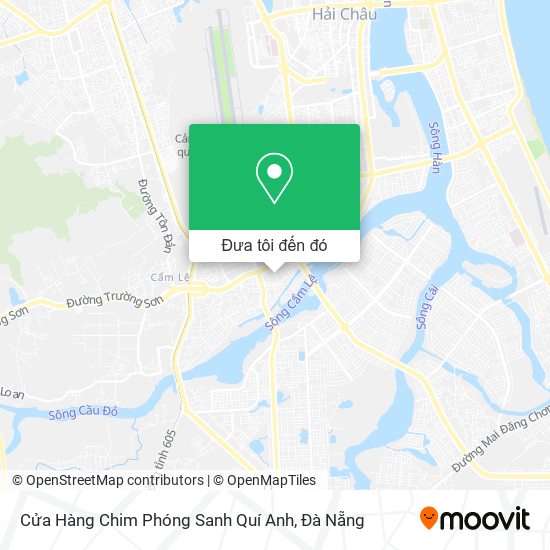 Bản đồ Cửa Hàng Chim Phóng Sanh Quí Anh